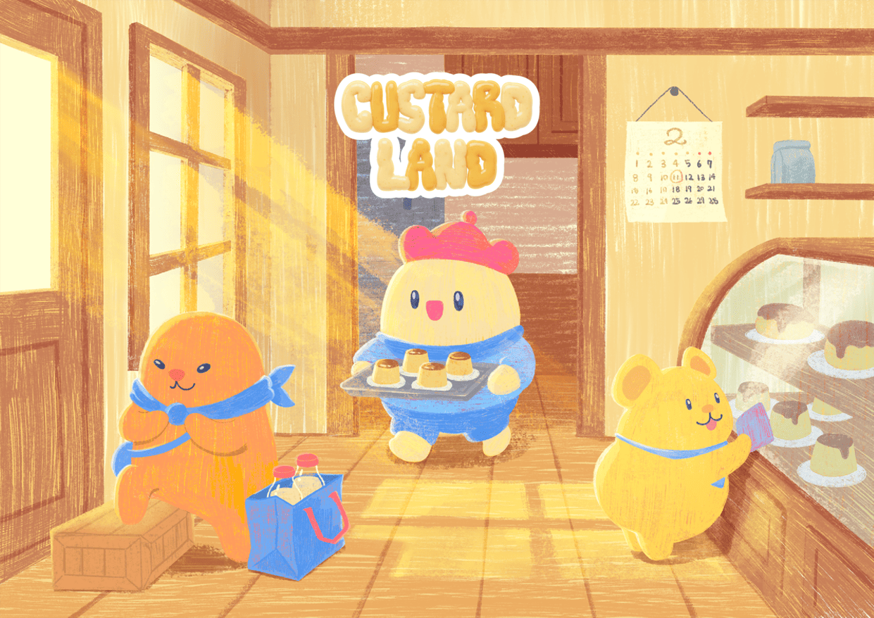 Concept Art: Warmth of Custard Land